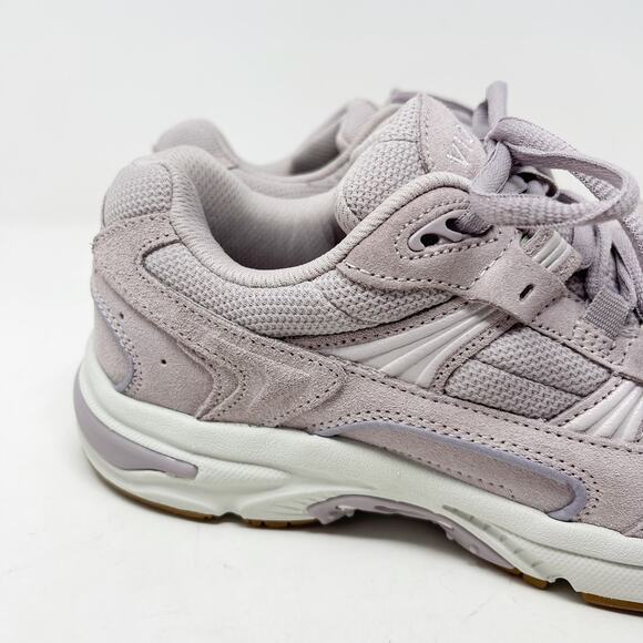Vionic Size 7.5 Purple Mist Suede 23WALK Adult Sneaker Leather Lace Up Firm Heel - Picture 2 of 12